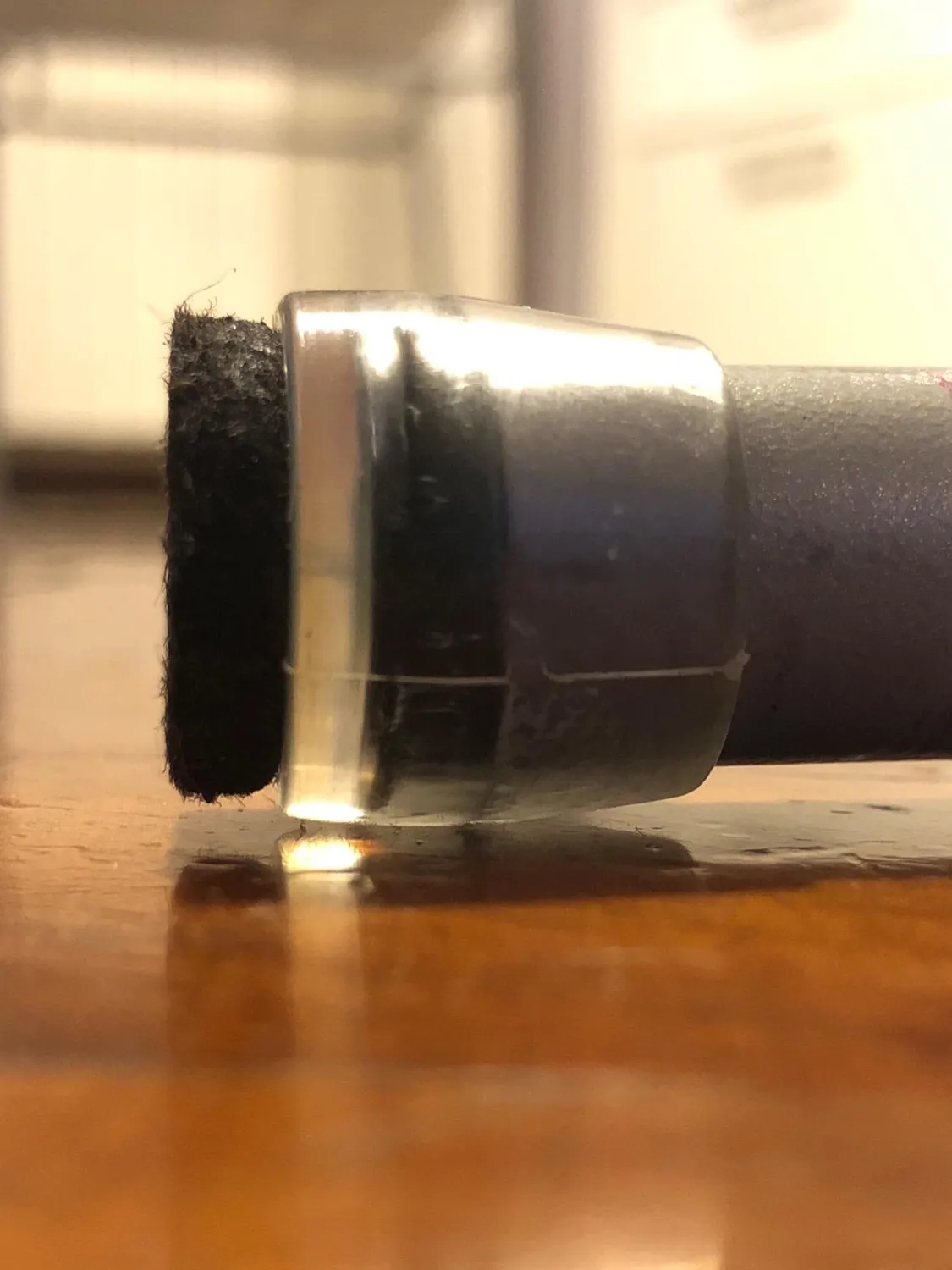 Adsamm Puntali Esterni con Feltro 15-16 mm Trasparenti 16 pz