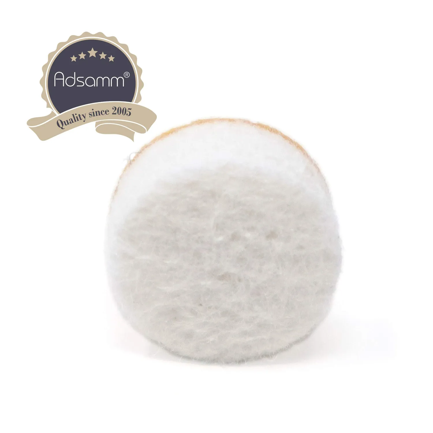 Adsamm Quality 100 feltrini bianchi Ø 12 mm spessore 5,5 mm