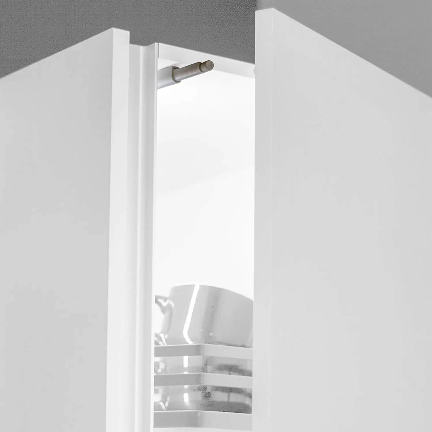 Emuca Push-Pull apertura mobile pistone grigio 10 pezzi
