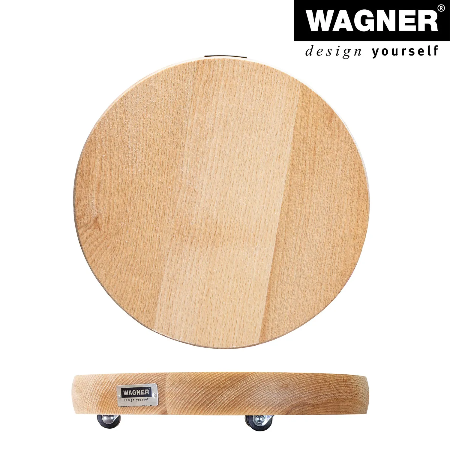 Wagner Massiv carrello piante faggio 25 cm 100 kg ruote