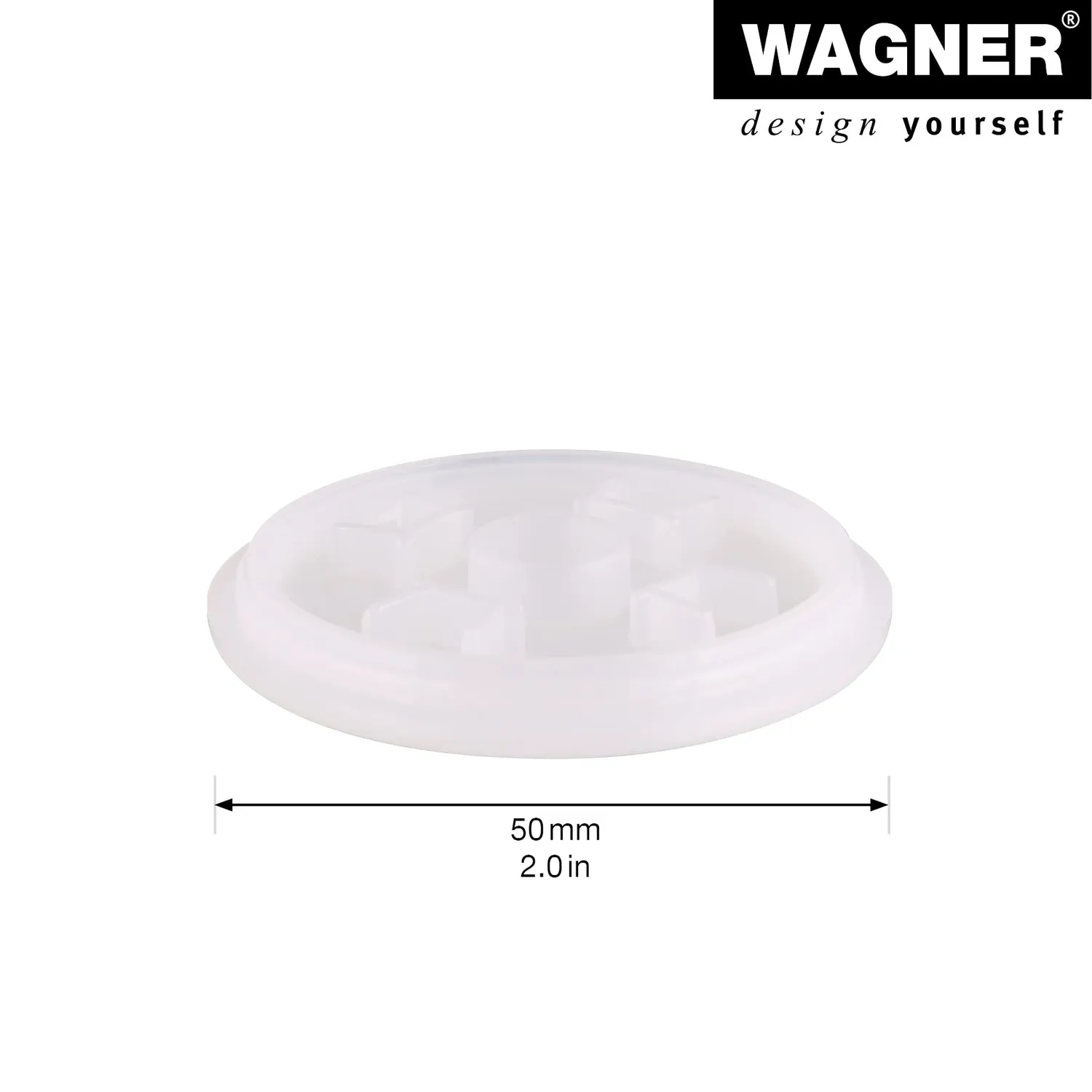 Wagner QuickClick 15824704 inserti antiscivolo 4 pezzi Ø50 mm