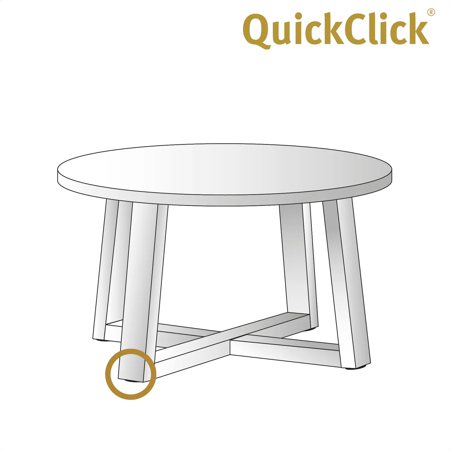 Wagner QuickClick pattini Hyper 62x30 mm avvitare