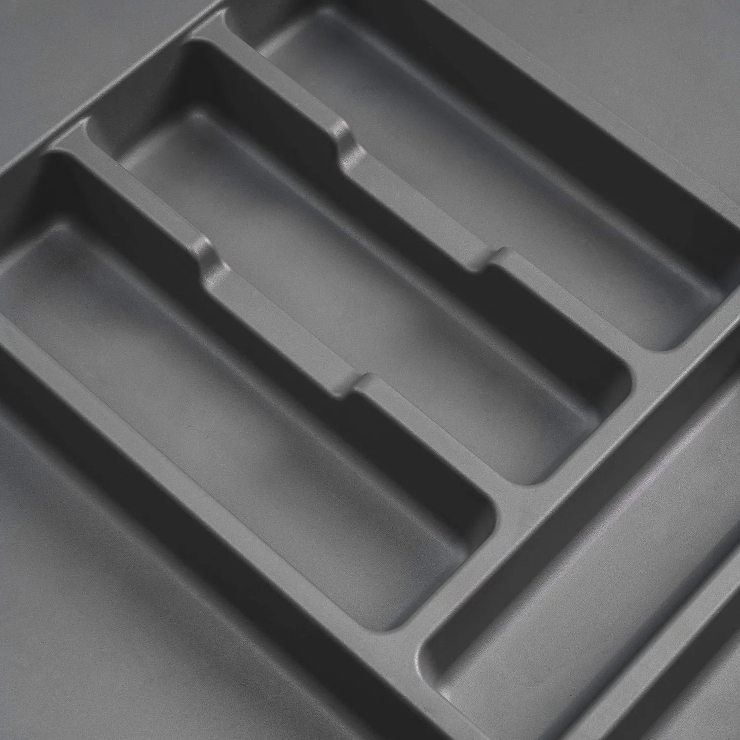 Emuca Vertex portaposate 1000 mm antracite plastica