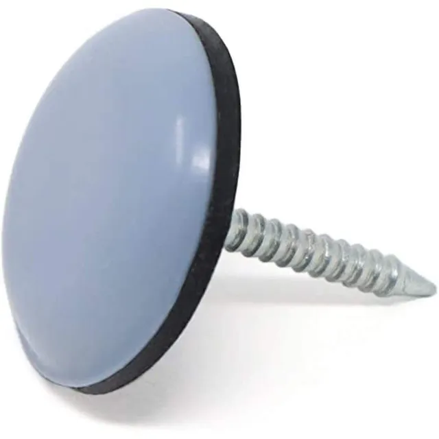 Adsamm pattini PTFE con chiodo Ø 20 mm 100 pezzi scorrevoli