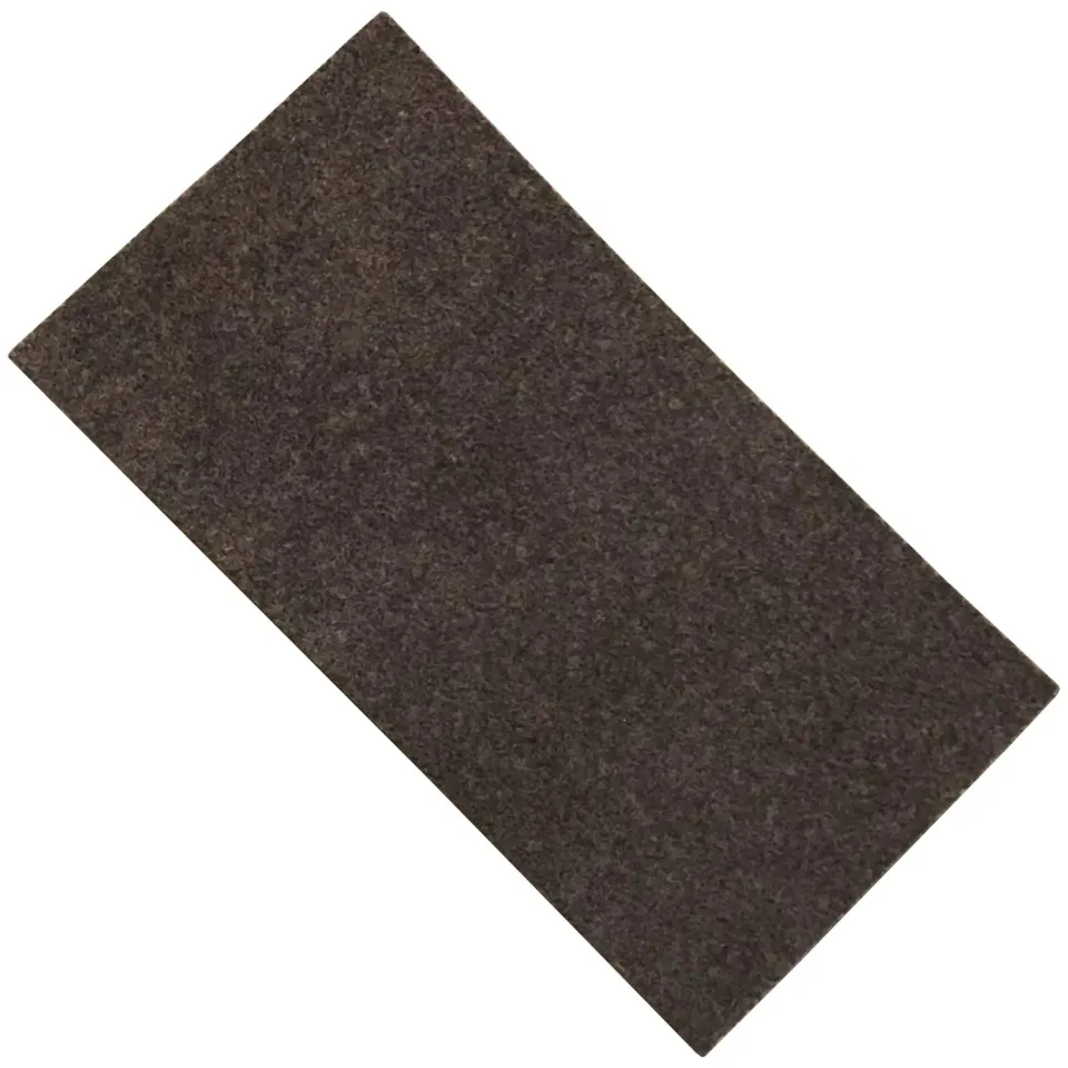 Adsamm Feltro Autoadesivo 1,5 mm Marrone 10 Fogli 10x20 cm
