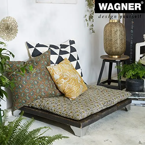 Wagner Sofa Wing ST 0441 piedino divano acciaio 6 cm