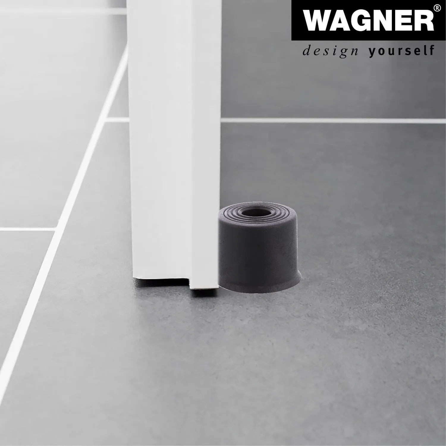 Wagner Vulkano Small EH 5233 fermaporta parete gomma 1 pz