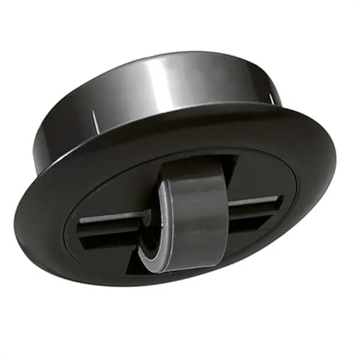 Wagner RO 7082 rotella incasso morbida nera 27 mm 1 pz