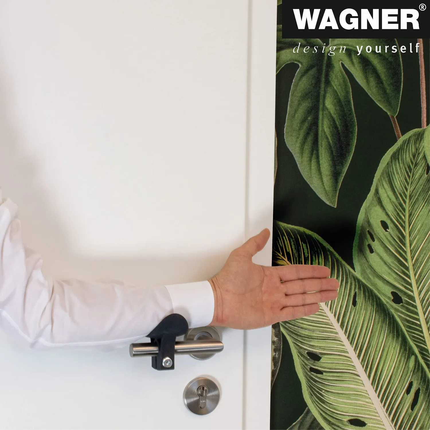 WAGNER Adattatore maniglie antibatterico 105 mm plastica