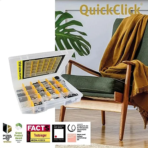 WAGNER QuickClick set piedini mobili 432 pezzi feltro