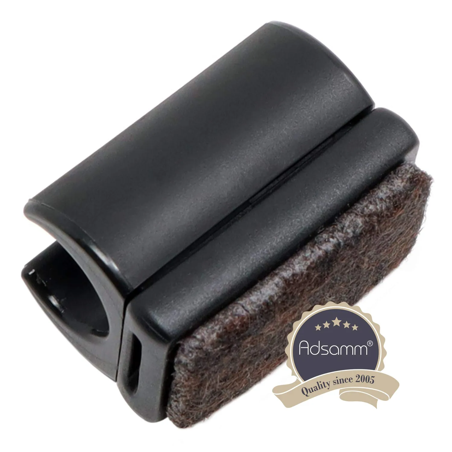 Adsamm puntali slitta feltro neri 12-13 mm 32 pezzi