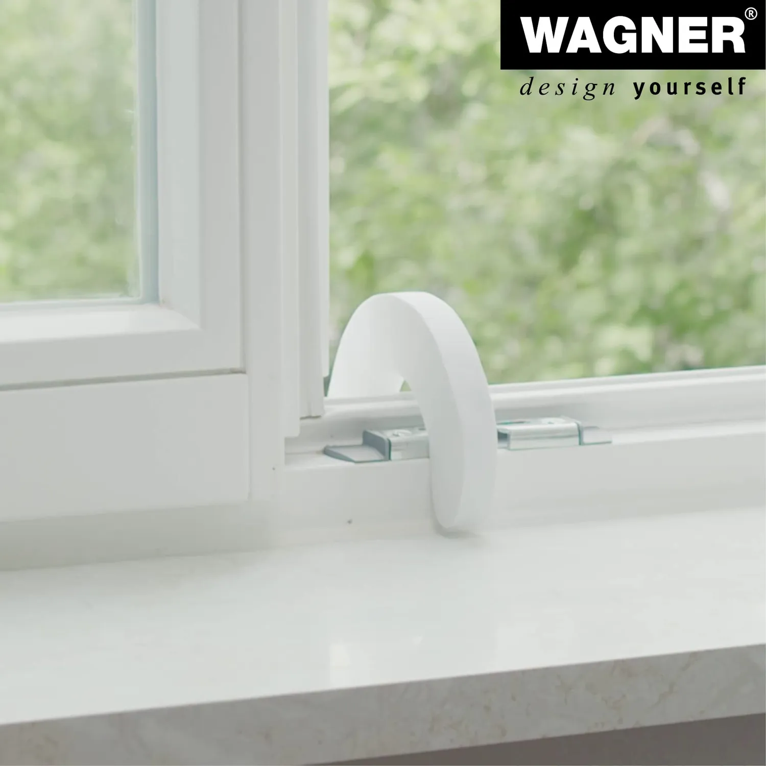 Wagner EH 6904 fermaporta anta 90x15 mm schiuma EVA bianca
