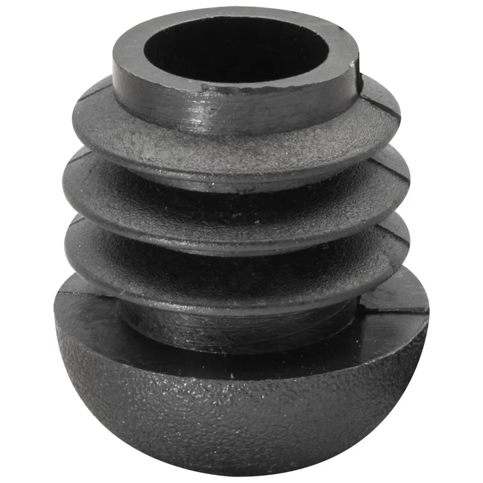 Wagner EH 0053 piedini tubi acciaio 14/22 mm 4 pezzi neri