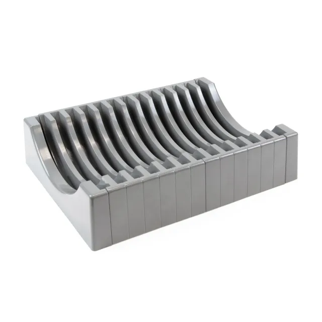 Emuca Portapiatti Organizer 13 Piatti 350x270 mm Grigio