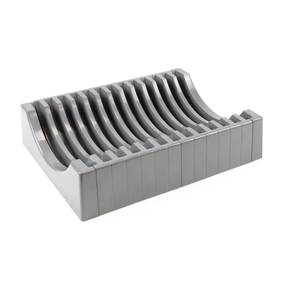 Emuca Portapiatti Organizer 13 Piatti 350x270 mm Grigio