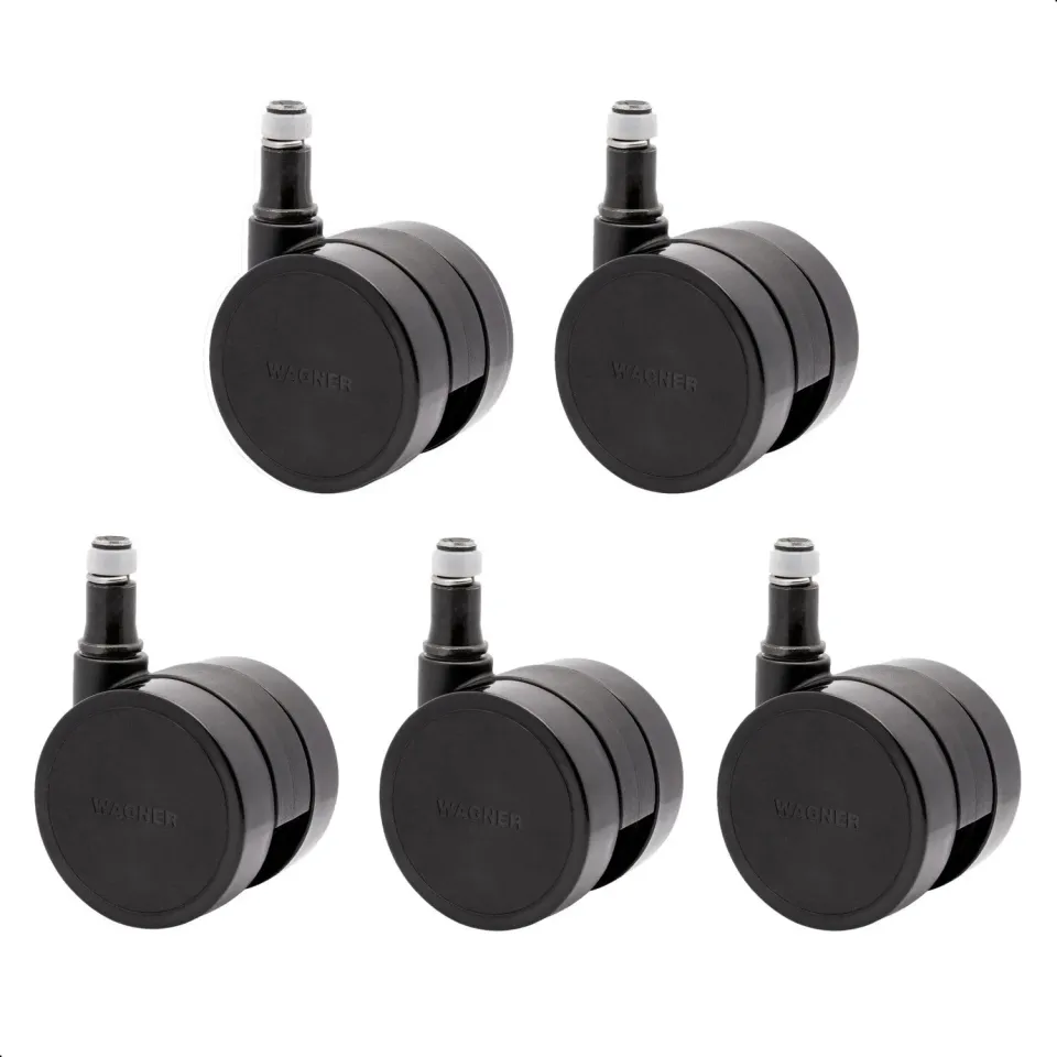 Wagner Konkav RO1735 rotelle sedia ufficio set 5 pezzi dure