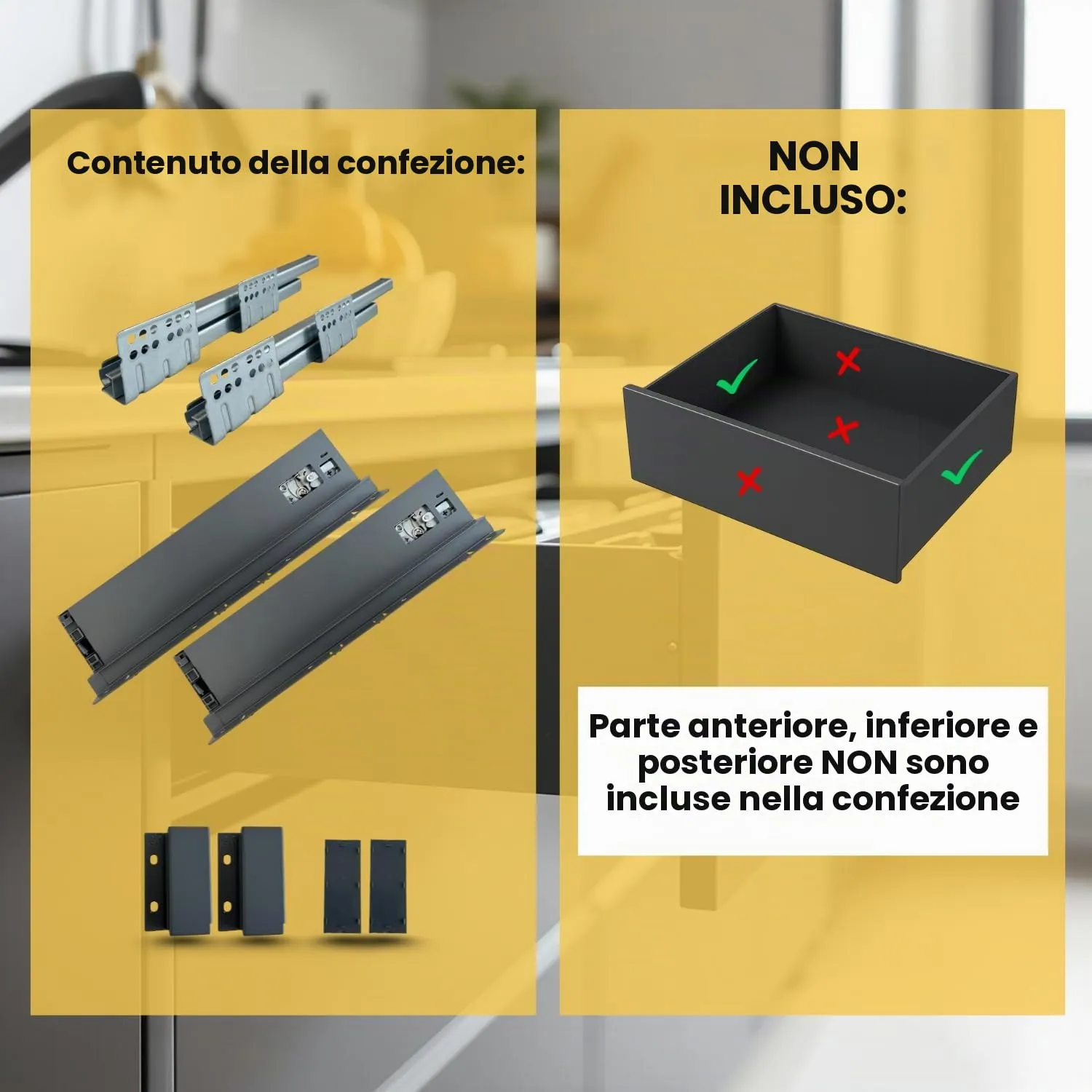 Indaux Ariane-S H88 P300 cassetto antracite 40 kg