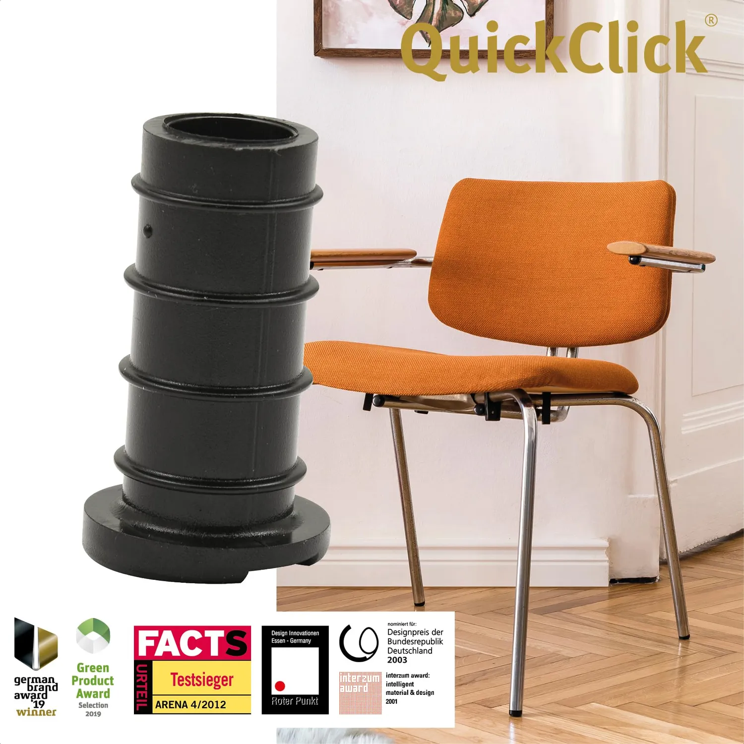 Wagner QuickClick 15785900 piedini da inserire 4 pezzi 12/16 mm