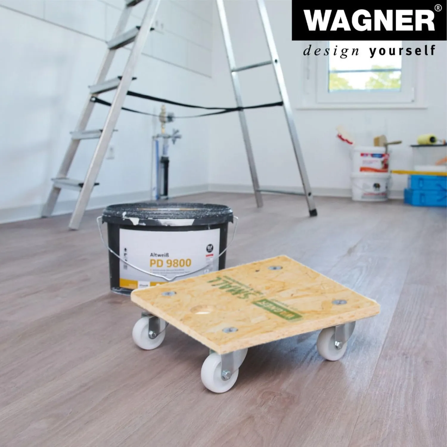 Wagner MM 1356 carrello trasporto 29x29 cm portata 250 kg
