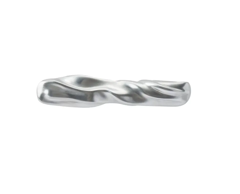 NIVA Design Fiocco maniglia porta alluminio lucido
