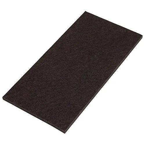 Adsamm Feltro Alta Densita 100x200 mm Marrone 32 Pezzi 5,5 mm