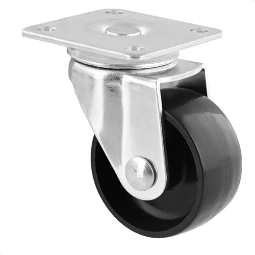 Wagner RO 2121 rotelle girevoli nere 40 mm 8 pezzi
