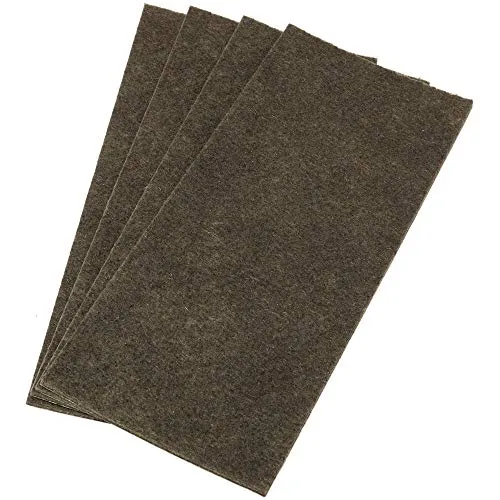 Adsamm Feltro Autoadesivo Marrone 80x180 mm 4 Pezzi