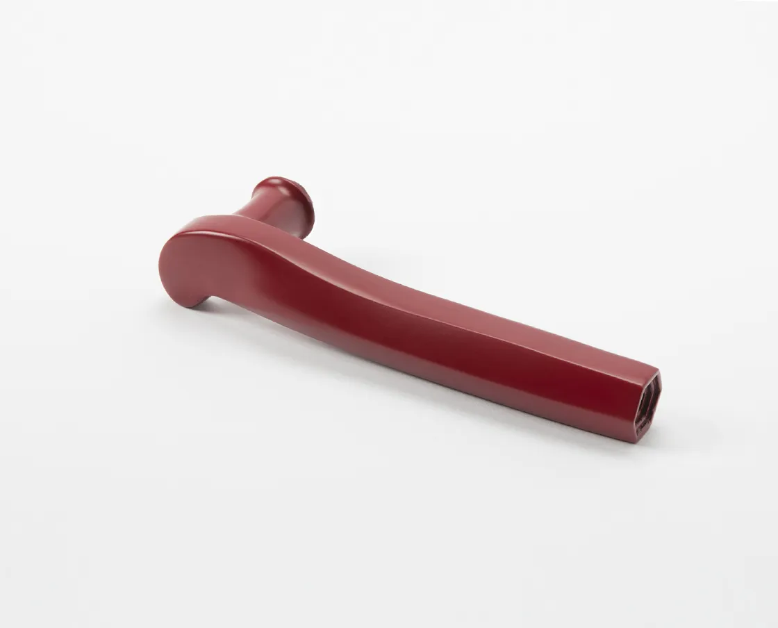 NIVA Design Prisma maniglia bordeaux opaca alluminio
