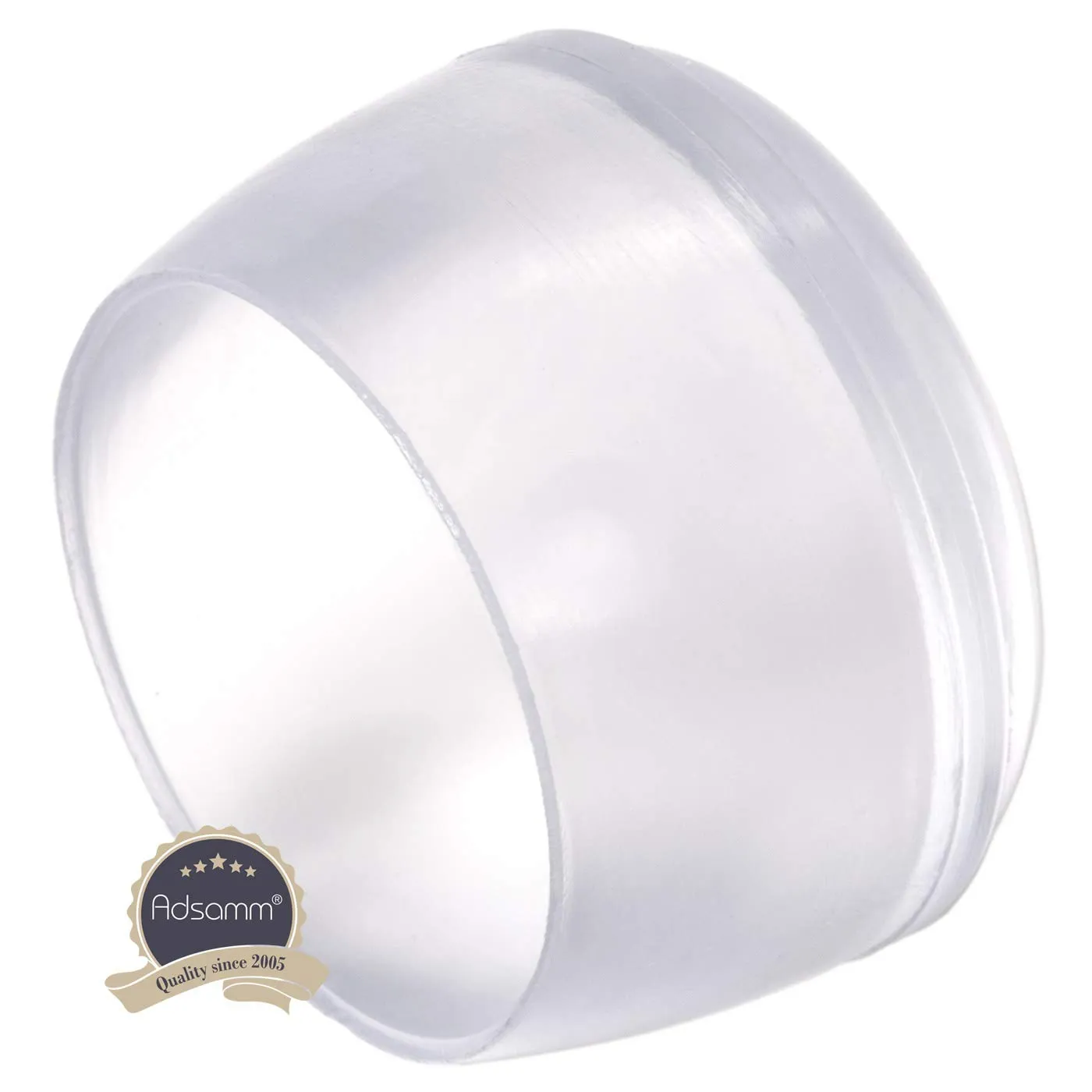 Adsamm puntali PVC trasparenti Ø 24-25 mm 32 pezzi esterni tondi