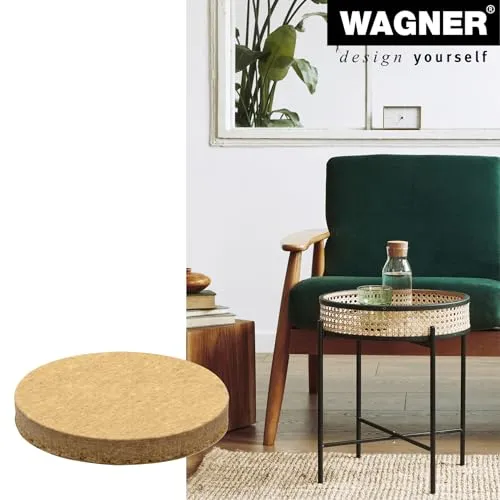Wagner SYNO 16102599 feltrini marroni 12 pezzi 25 mm