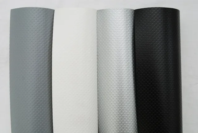 Adsamm tappetino antiscivolo nero rotolo 48x200 cm PVC