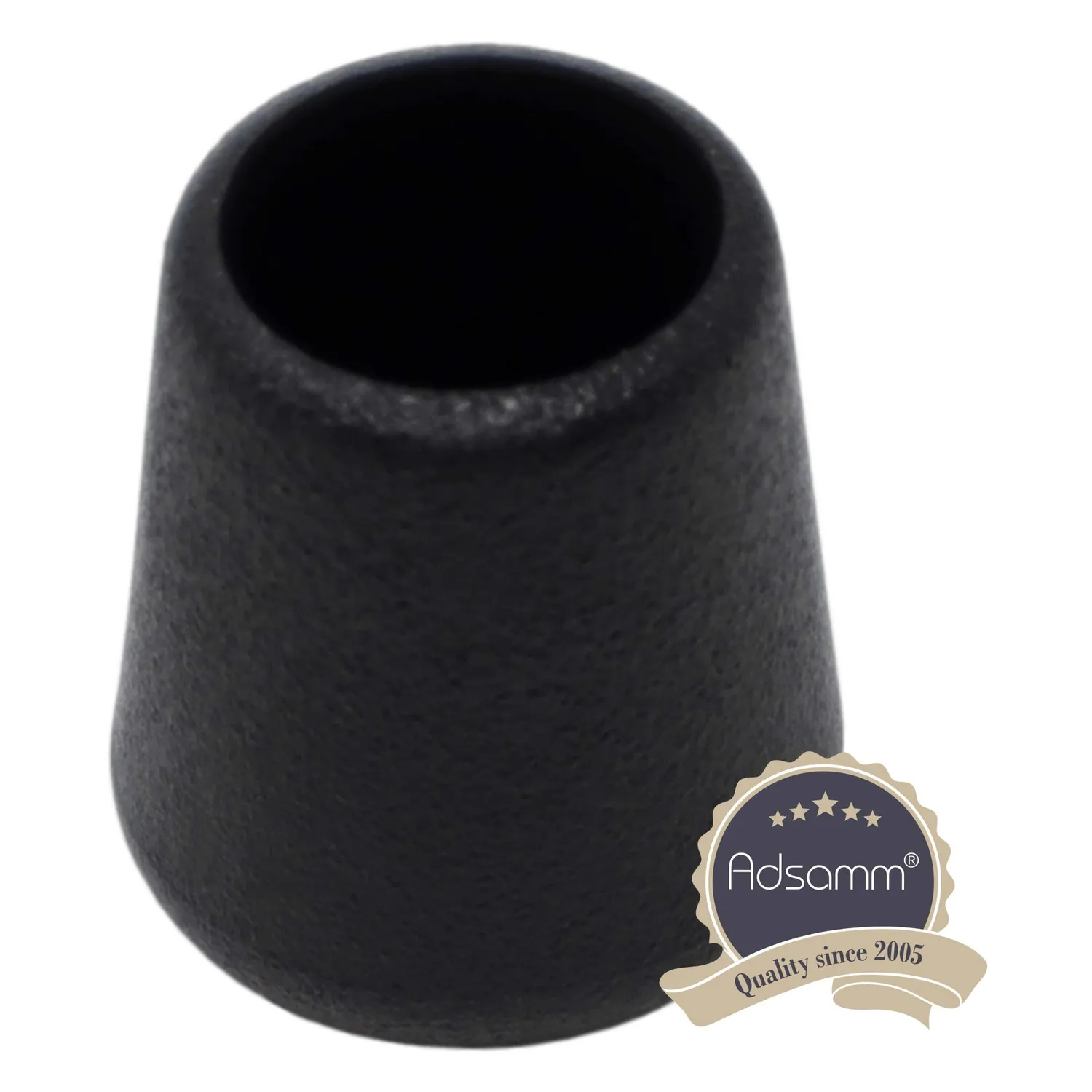 Adsamm Puntale Avvolgente Esterno Ø 10-11 mm Tappo 1 pz Nero Feltro