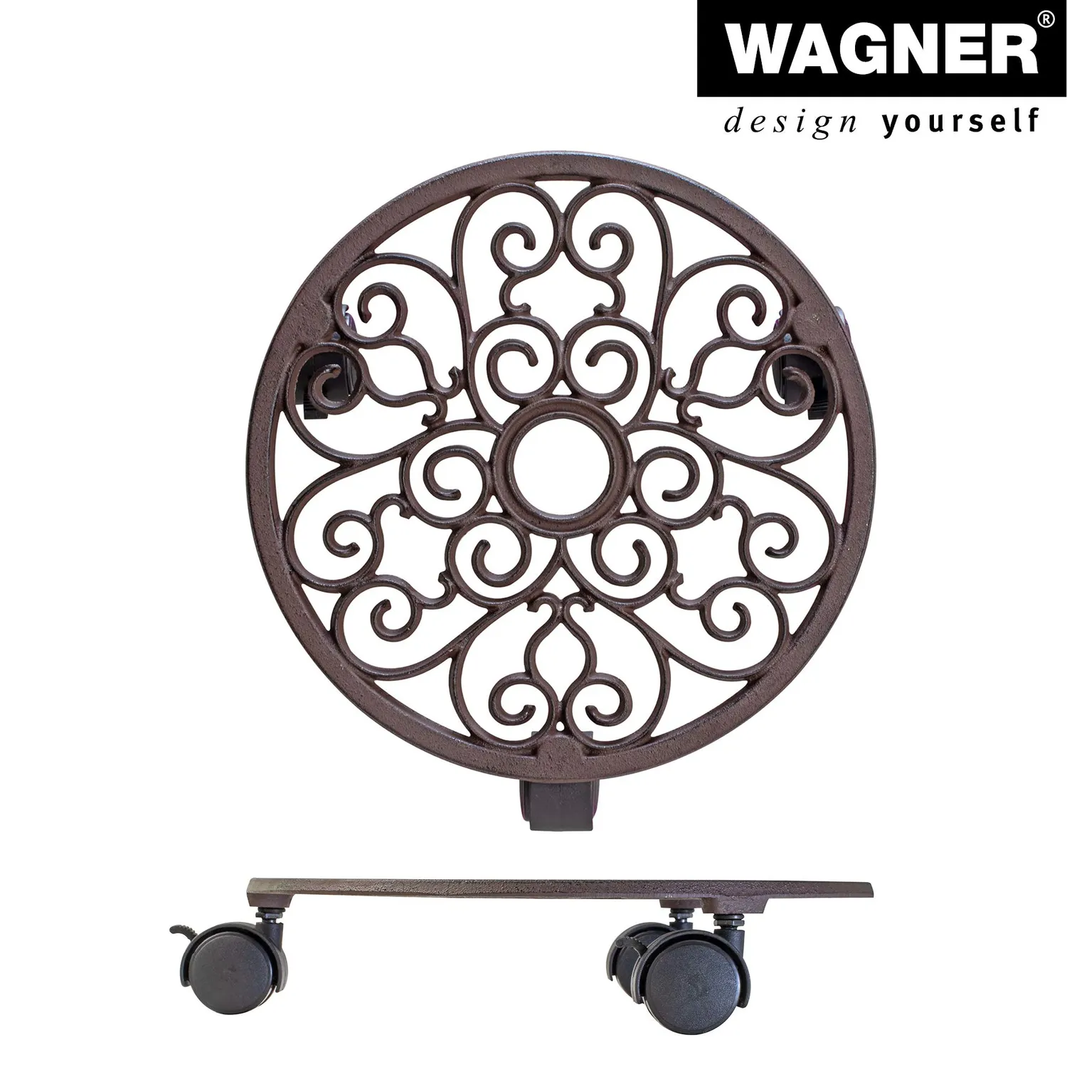 Wagner Antik 20092501 carrello piante rame Ø29 cm 50 kg