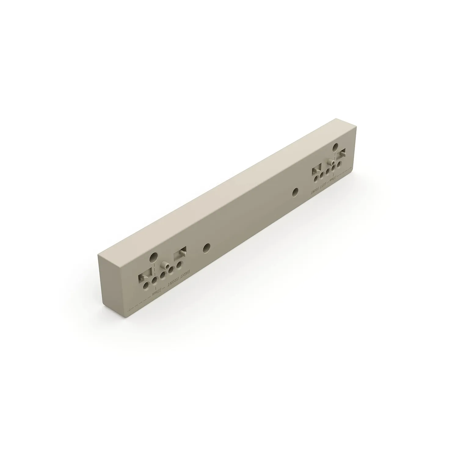 Emuca Hack 783 cassetto organizzatore M90 grigio pietra 24 scomparti