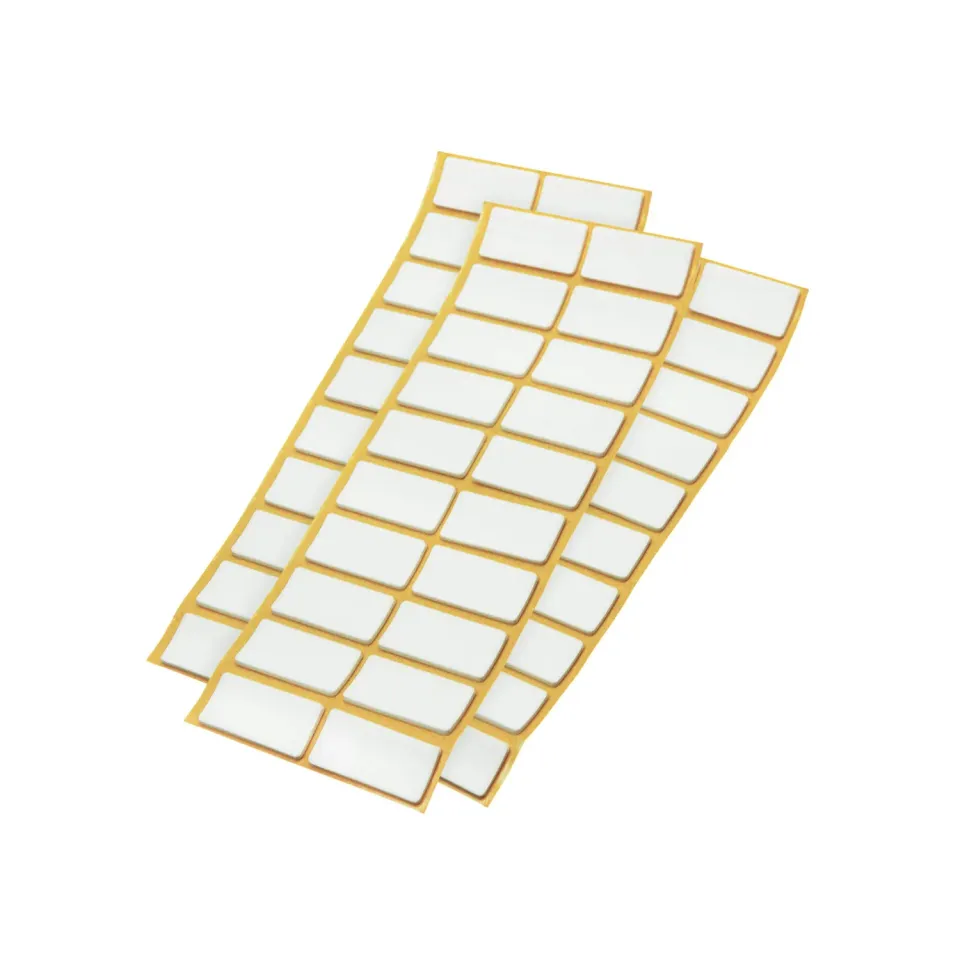 Adsamm Quality piedini antiscivolo bianchi 20x40 mm 60 pz EPDM