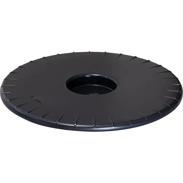Wagner Ultraflat Sottovaso Ø30 cm Nero 100 kg