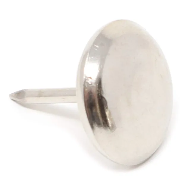 Adsamm Pattini Metallo con Chiodo Ø 18 mm 16 Pezzi