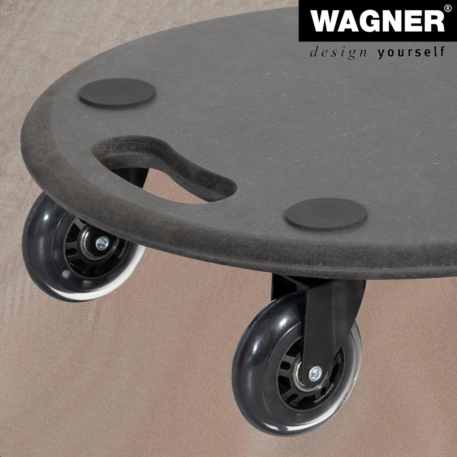Wagner 1610 carrello trasporto rotondo Ø38 MDF 250 kg
