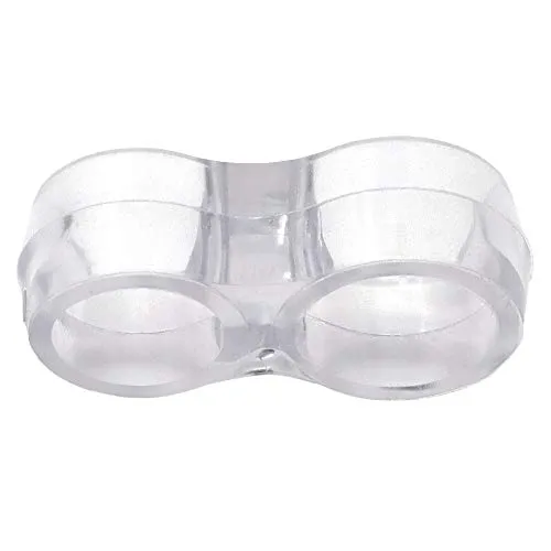 Adsamm Paracolpi Anello Maniglie PVC Trasparente Ø16/18 mm
