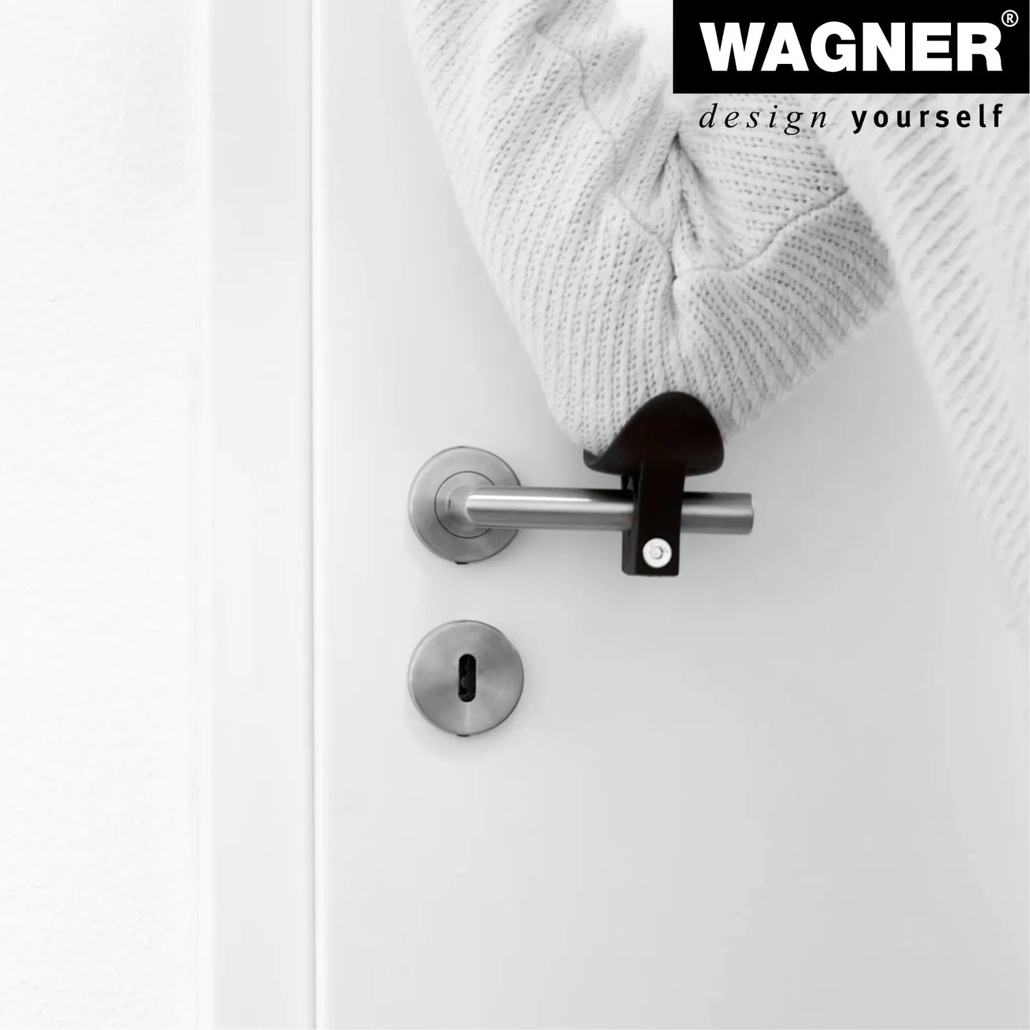 WAGNER Adattatore maniglie antibatterico 105 mm plastica