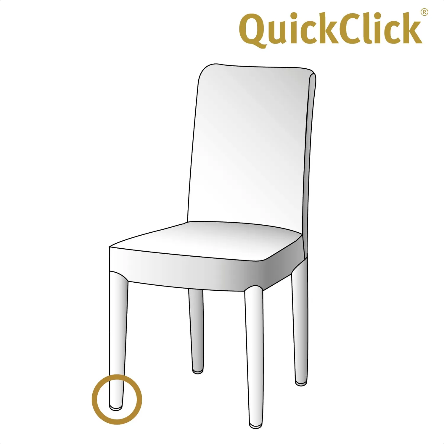WAGNER QuickClick 15808300 feltrini 4 pz Ø 17 mm feltro lana