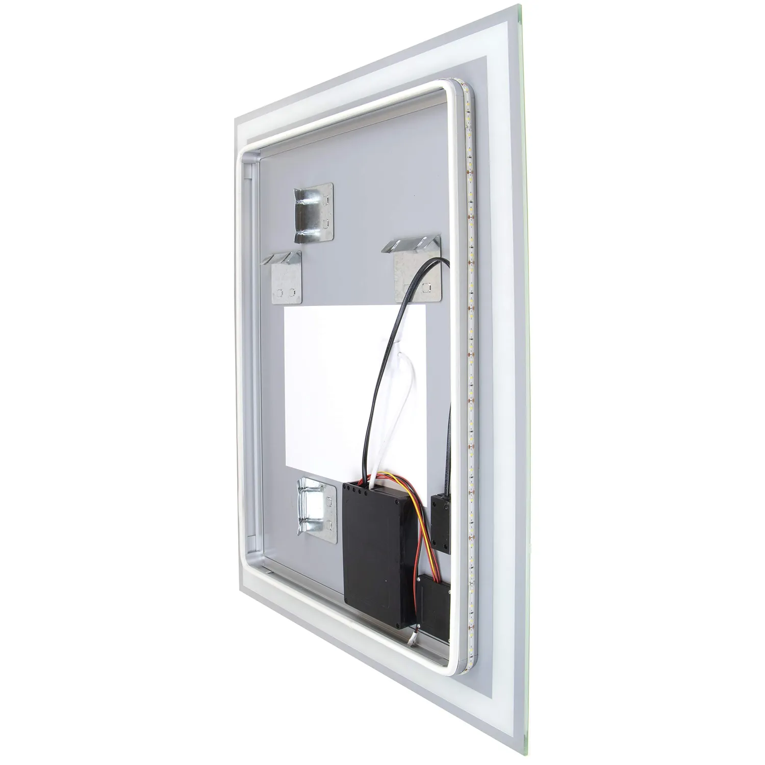 Emuca Specchio bagno LED 60x80 cm touch antiappannamento