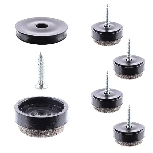 Wagner QuickClick 16791099 feltrini avvitare set 4 pezzi Ø17 mm feltro
