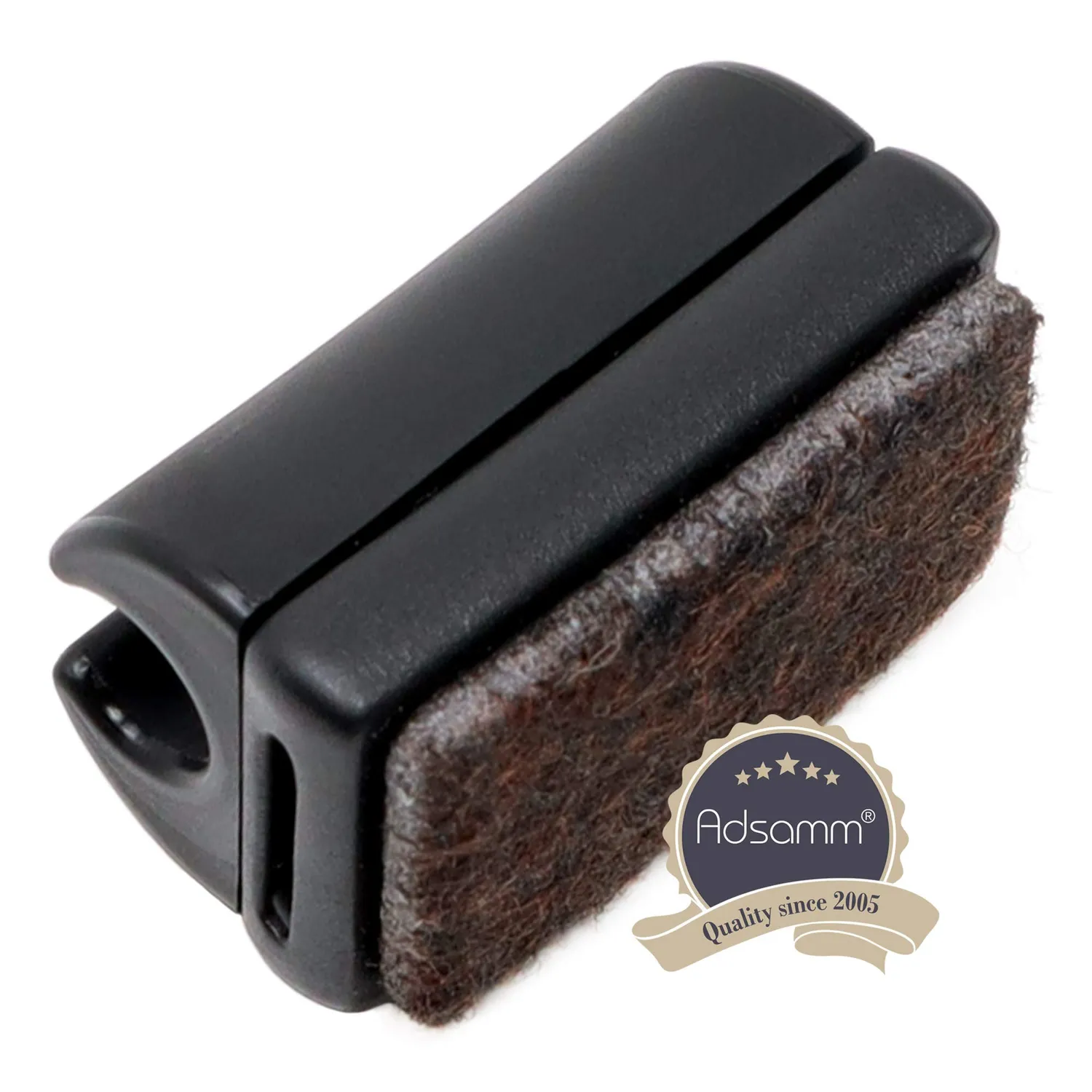 Adsamm Puntali Slitta Feltro Tubo 7-8mm Neri 100pz