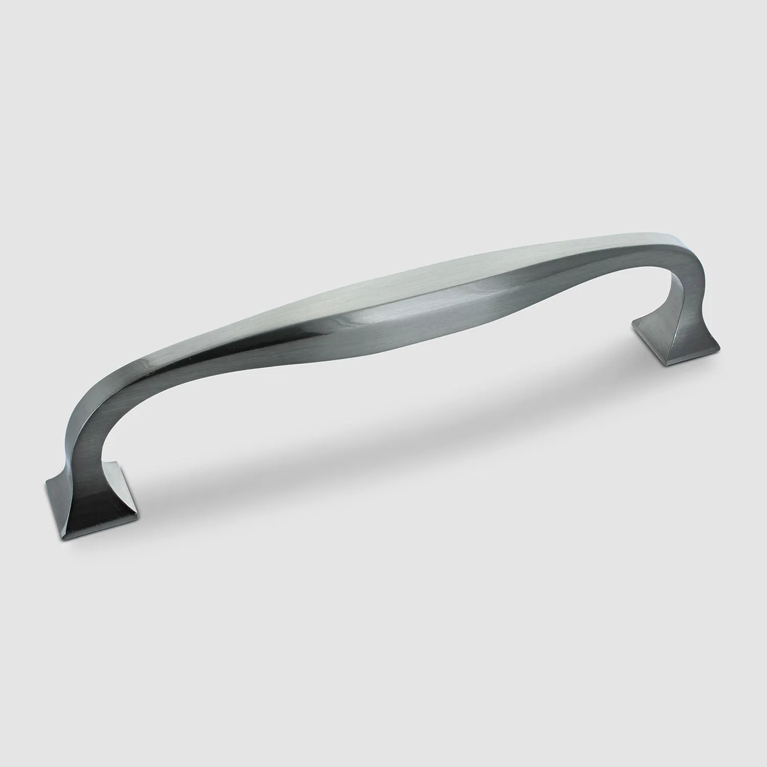 Crofts & Assinder Corbusier maniglia mobili nichel satinato