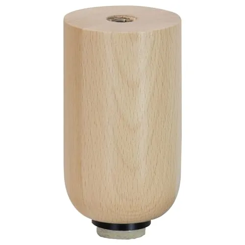 Wagner Design ST 7510 gamba per mobili faggio rotonda 100 mm