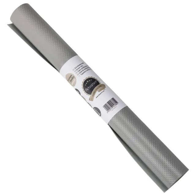 Adsamm Tappetino Antiscivolo 48x200 cm Rotolo Grigio in PVC