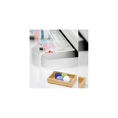 Emuca Harmony salva sifone curvo bianco set 10 pezzi