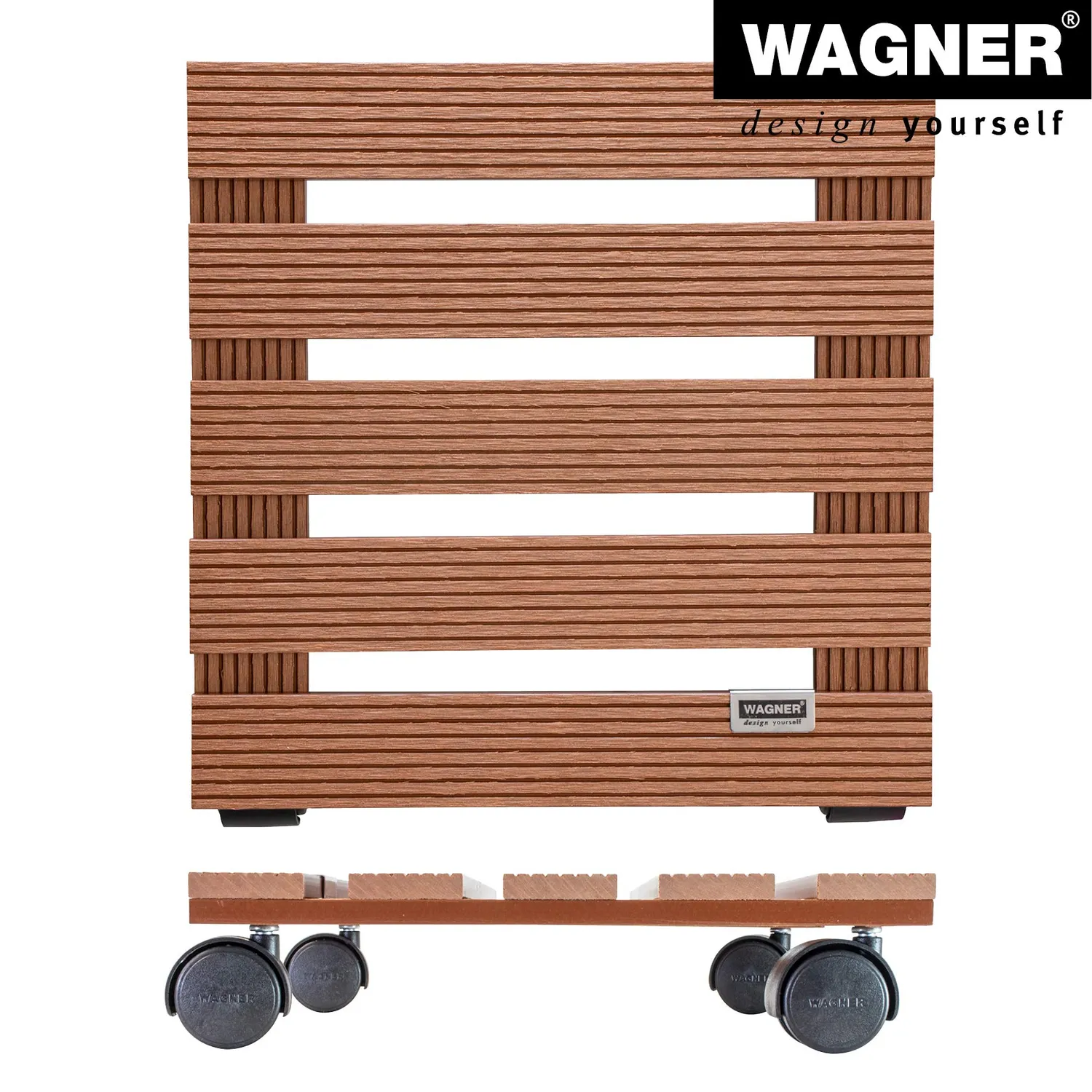 Wagner WPC 20051001 carrello piante 29 cm terracotta 60 kg