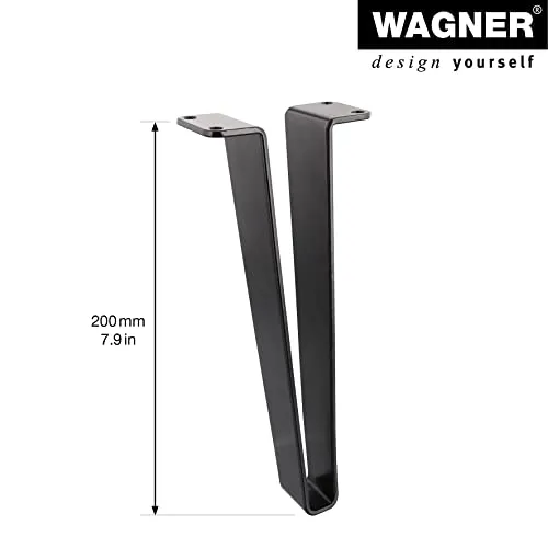 Wagner V-Style ST 0620 gamba mobile 200 mm nera